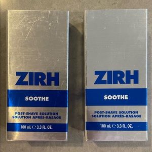 Zirh Soothe Post-Shave Solution. Aftershave moisturizer.